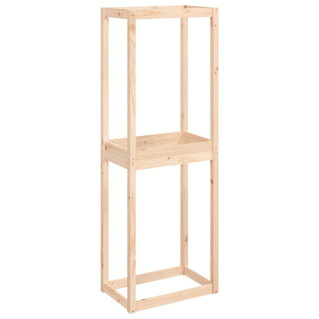 VidaXL Reifenregal 63x40x180 cm massives Kiefernholz
