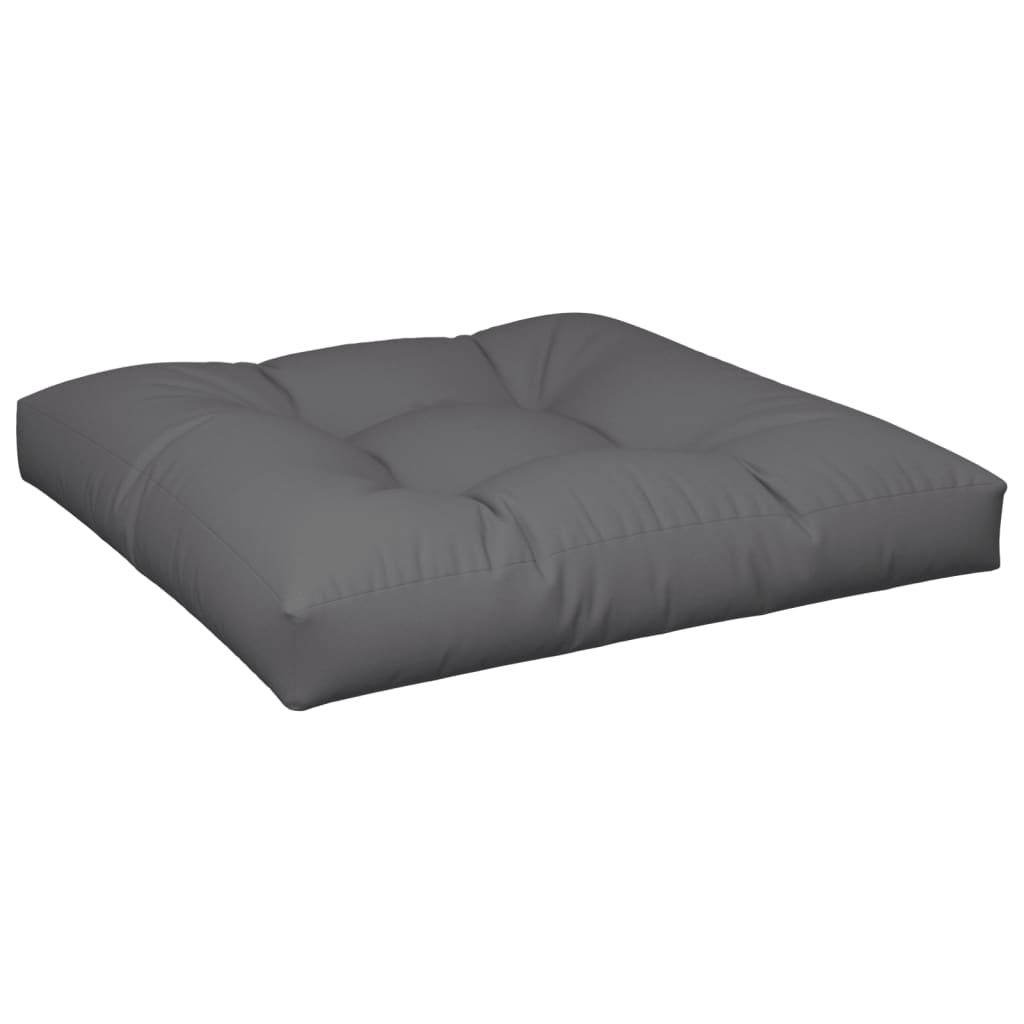 Vidaxx Palettenkissen 70x70x12 cm Stoff Anthrazit