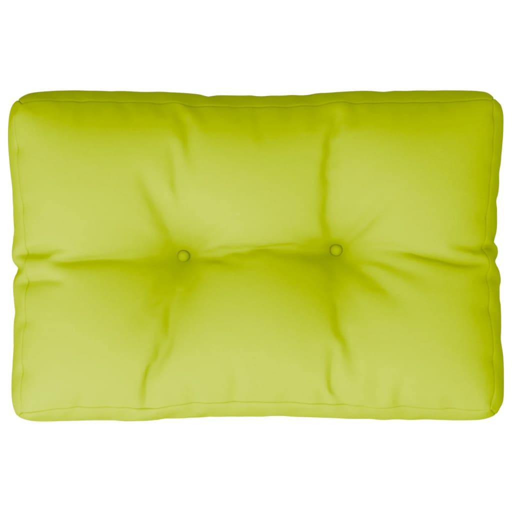 VidaXL Palettenkissen 60x40x12 cm Stoff hellgrün