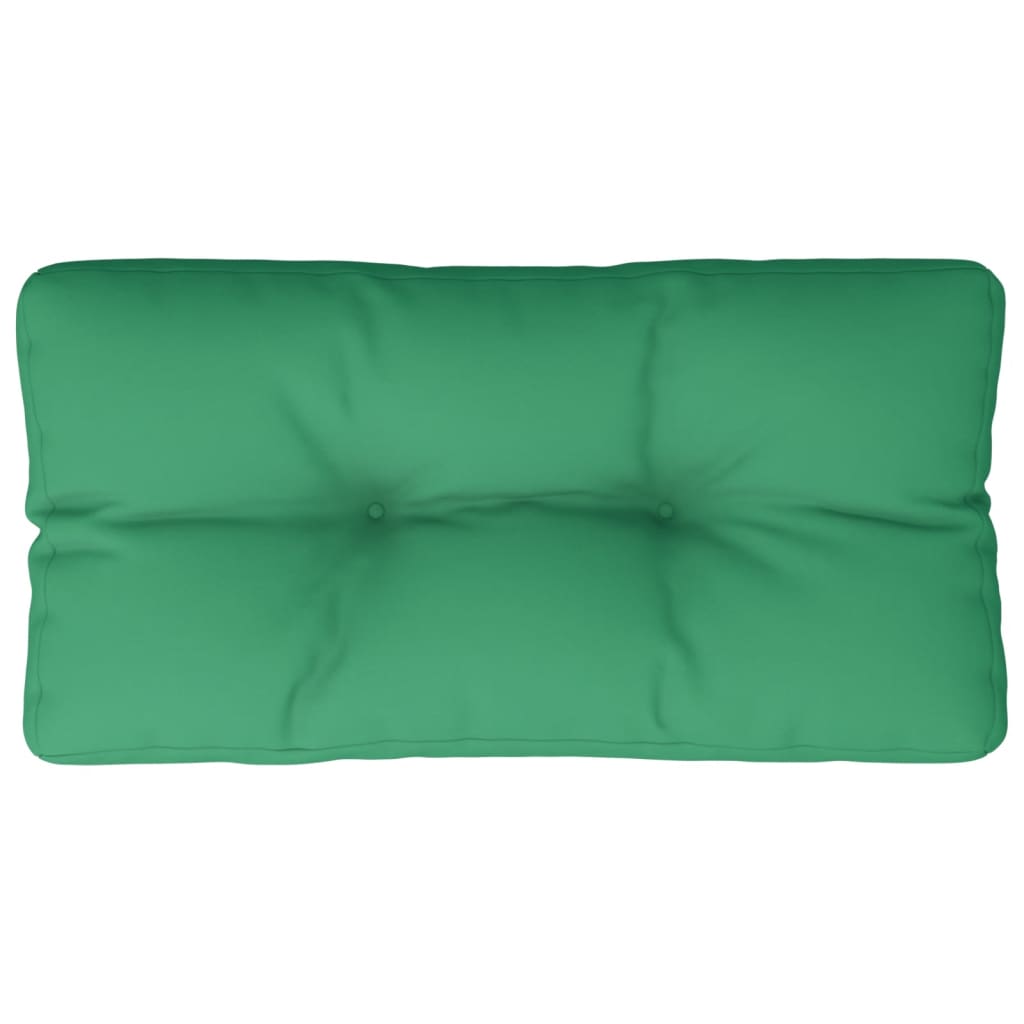 VidaXL Palettenkissen 70x40x12 cm Stoff grün
