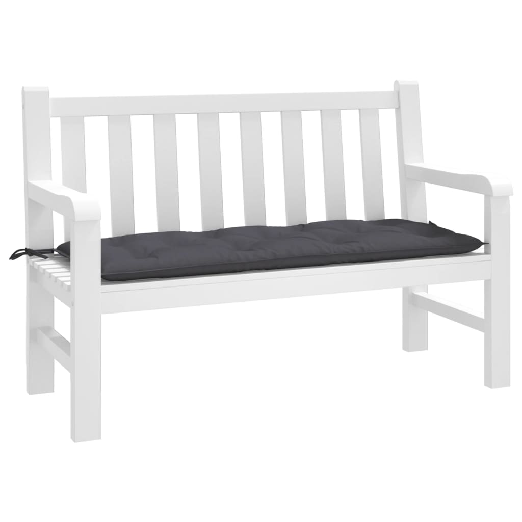 Vidaxx Gartenbankauflage 120x50x7 cm Oxford-Stoff anthrazit