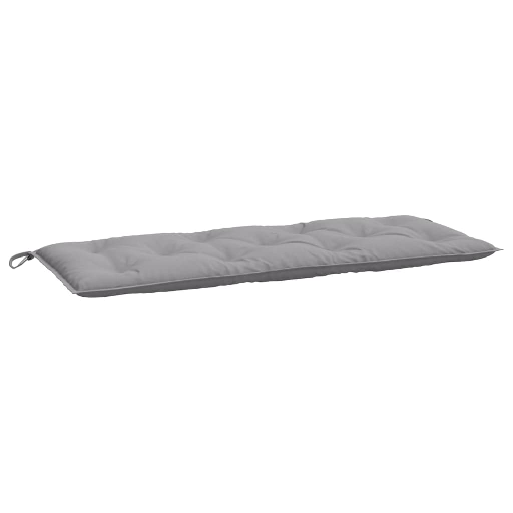 VidaXL Gartenbankauflage 120x50x7 cm Oxford-Stoff grau