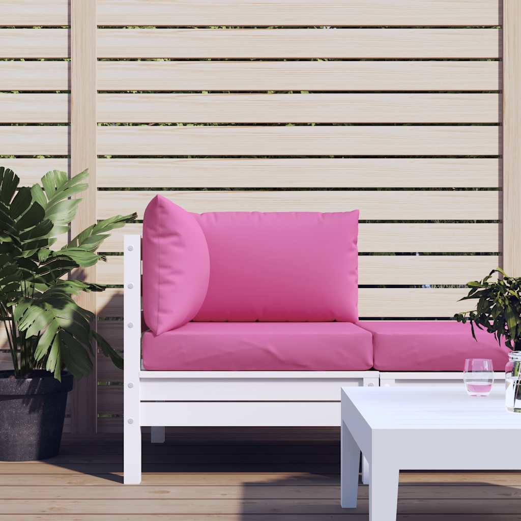 VidaXL Palettenkissen 3 Stück Oxford-Stoff rosa