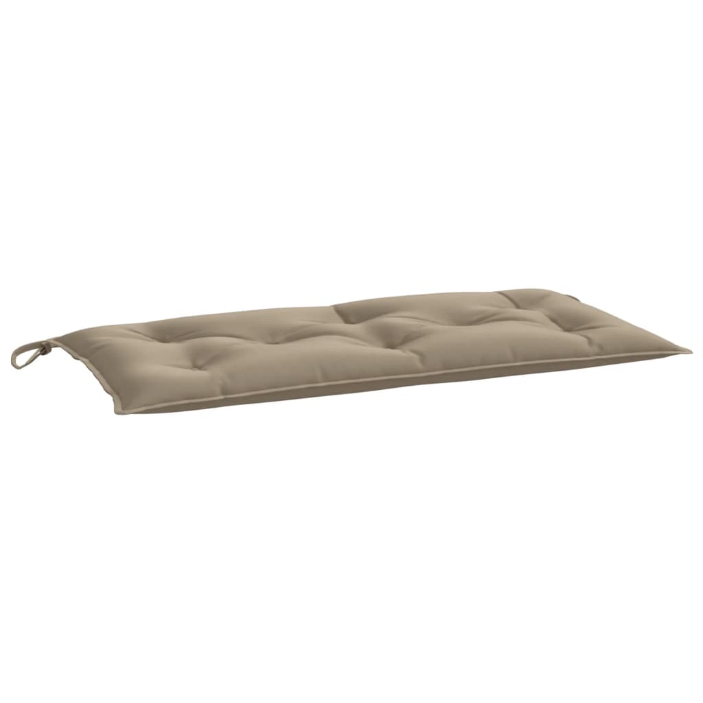 Vidaxx Gartenbankauflage 110x50x7 cm Oxford-Stoff taupe