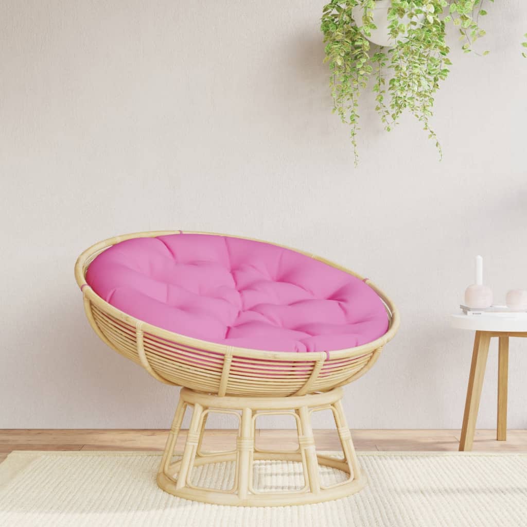 VidaXL Sitzkissen rund Ø 100x11 cm Oxford-Stoff rosa