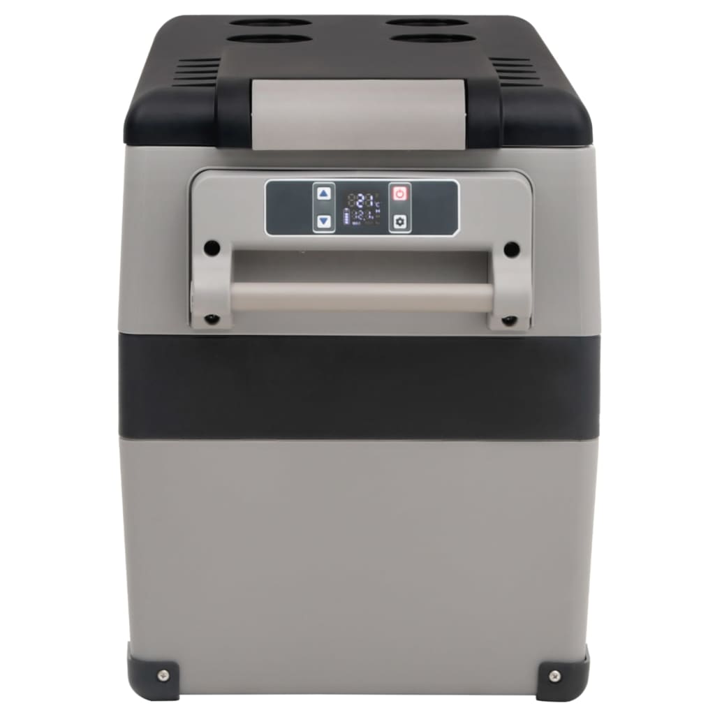 Vidaxx Kühlbox mit Griff 35 l PP PE schwarz und weiß