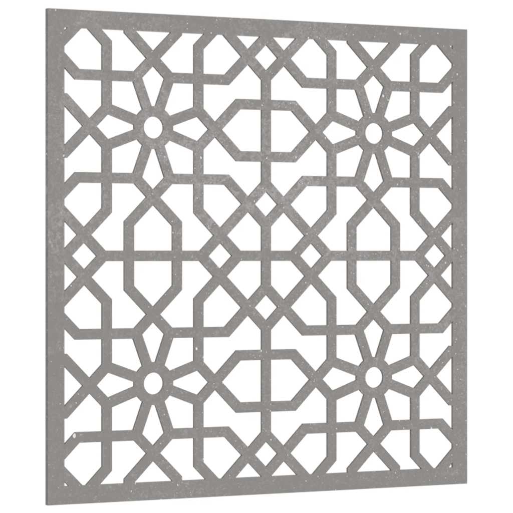 VidaXL Wanddekoration Garten Maurisches Design 55x55 cm Cortenstahl