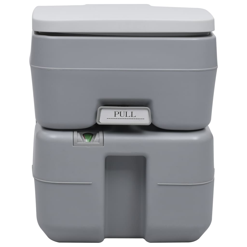 VidaXL Camping-Toiletten- und Wassertank-Set tragbar