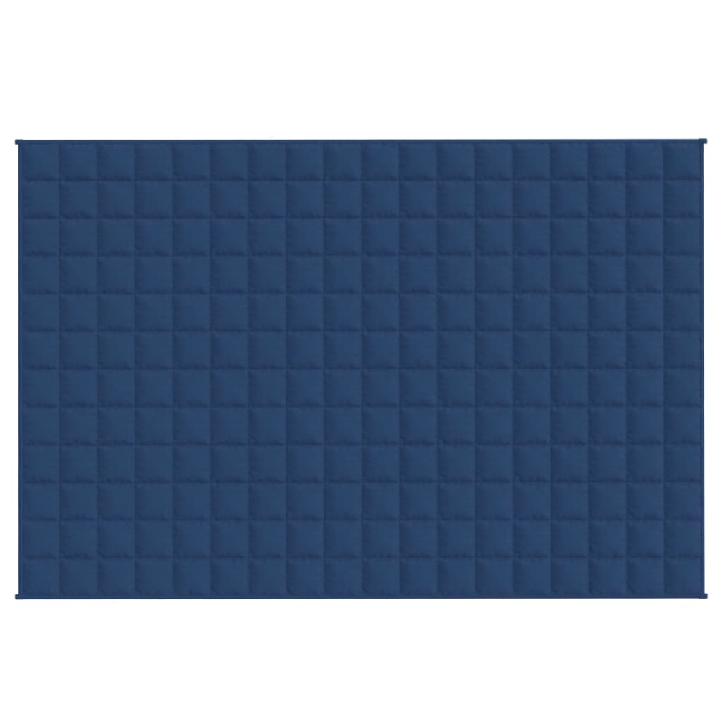 Vidaxx Gewichtsdecke 122x183 cm 9 kg Stoff blau