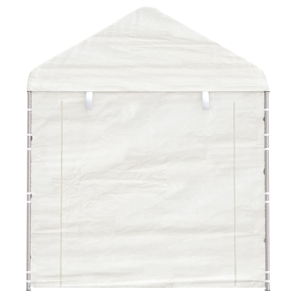 Vidaxx Pavillon mit Dach 2,28x2,23x2,69 m Polyethylen weiß