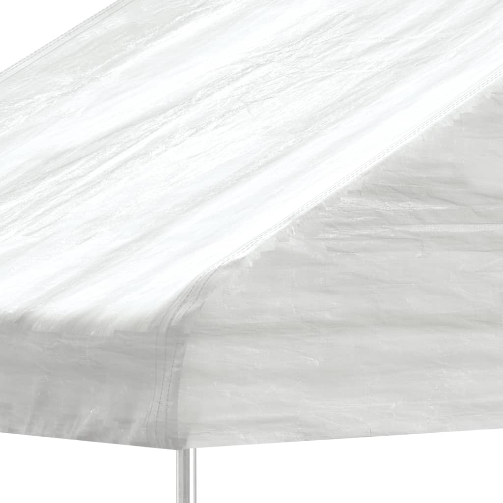 Vidaxx Pavillon mit Dach 2,28x2,23x2,69 m Polyethylen weiß