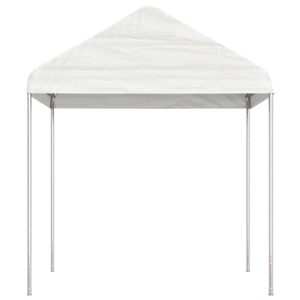 VidaXL Pavillon mit Dach 17,84 x 2,28 x 2,69 m Polyethylen weiß