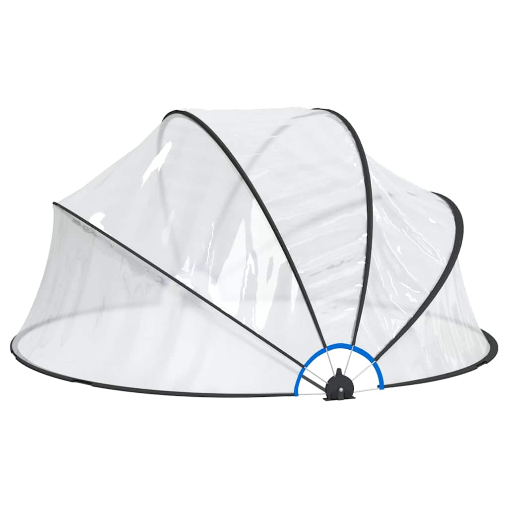 Vidaxx Schwimmbadabdeckung rund 315x158 cm PVC