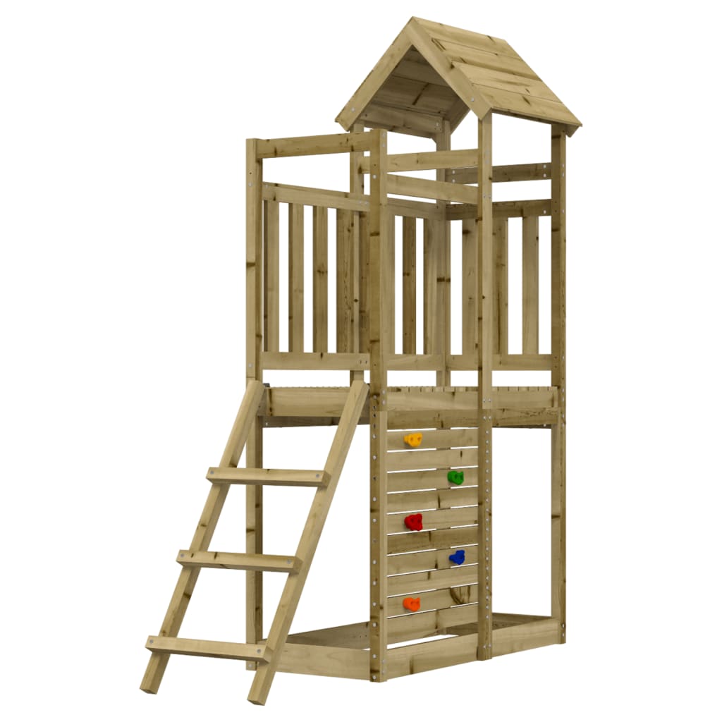 VidaXL Spielhaus 52,5x110,5x214 cm imprägniertes Kiefernholz