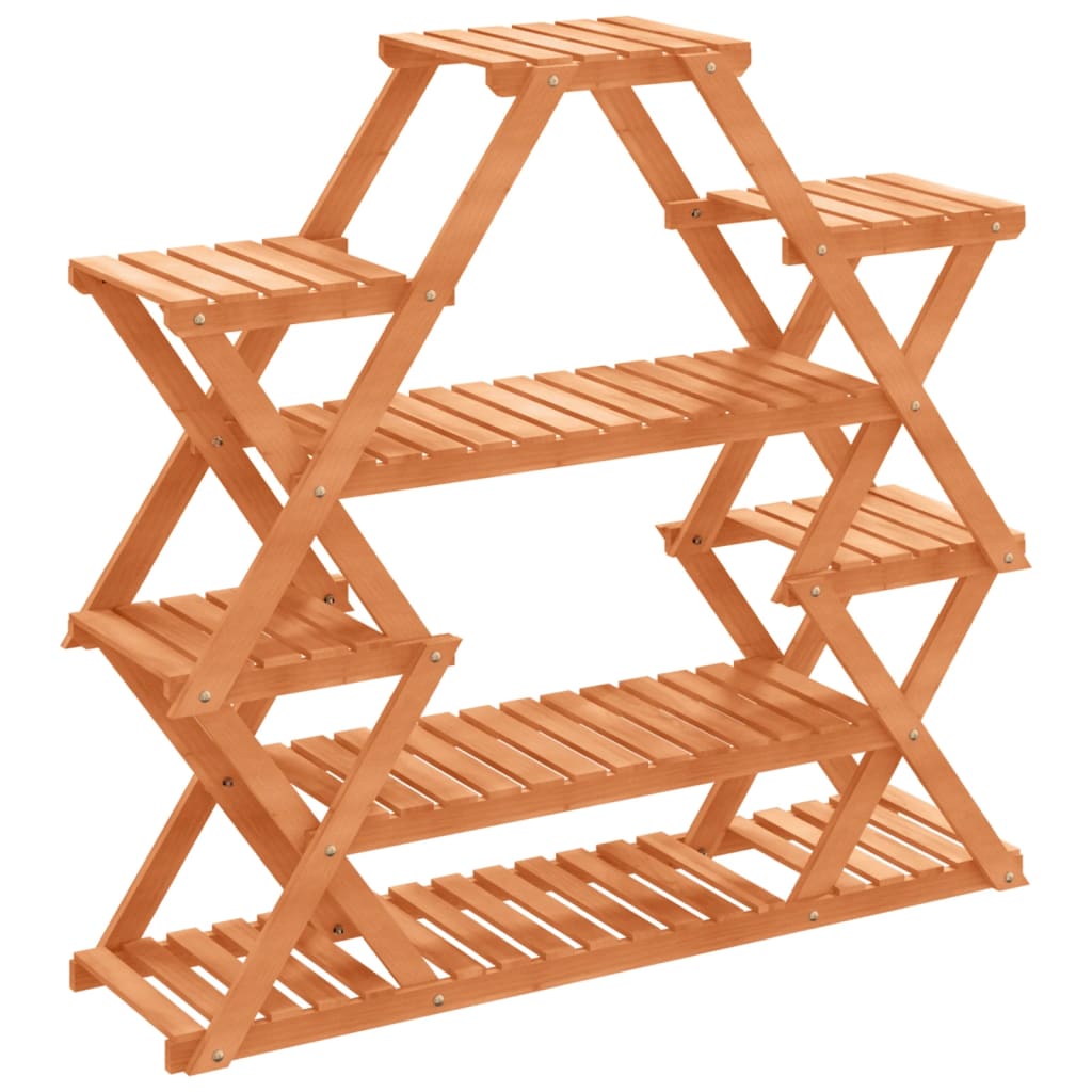 Vidaxx Pflanzenständer 110x25x105 cm massives Kiefernholz