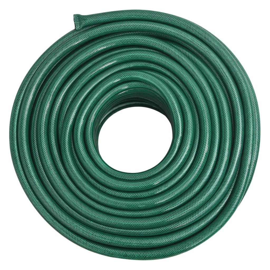 Vidaxl Gartenschlauch 1,3'' 50 m PVC grün