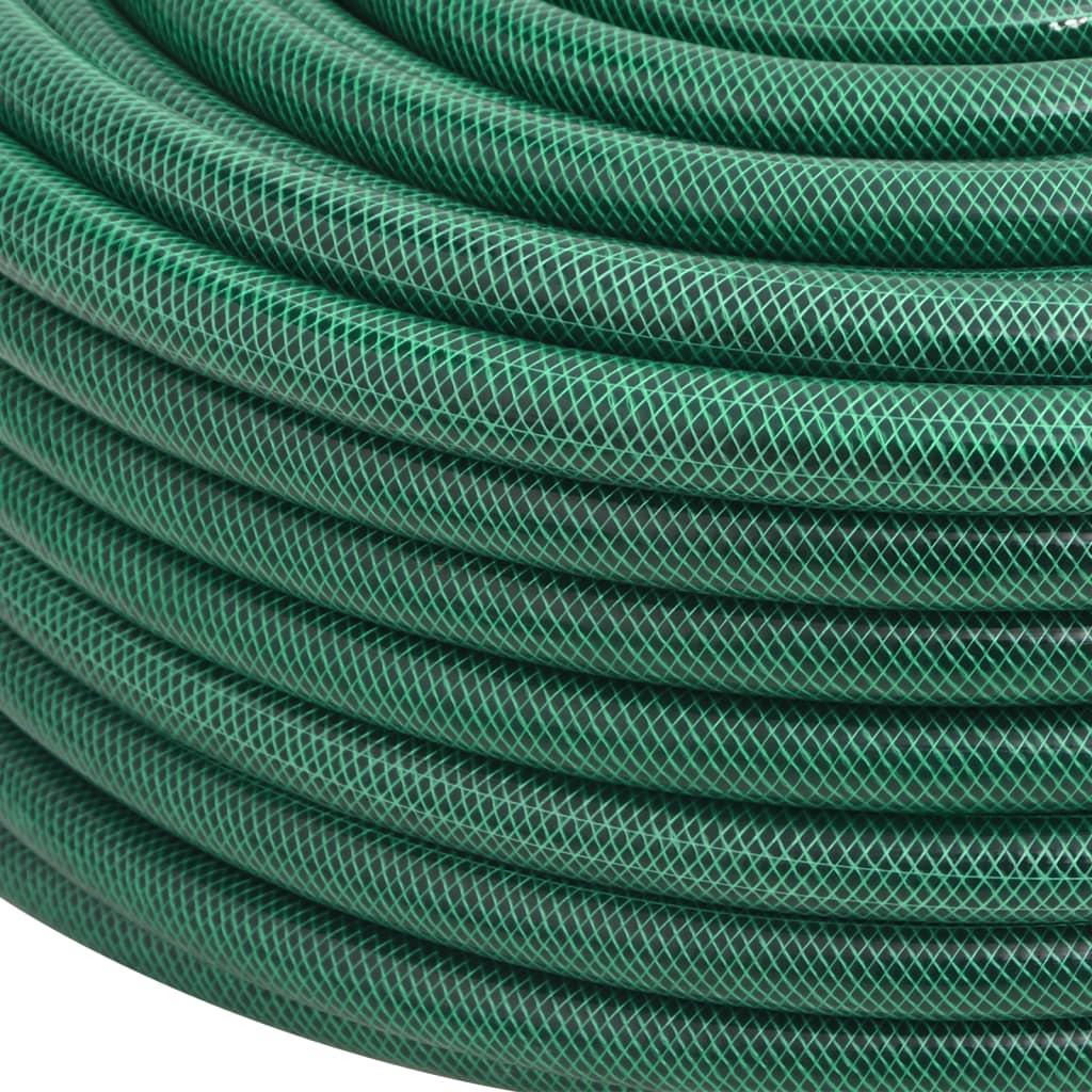 Vidaxl Gartenschlauch 1,3'' 50 m PVC grün