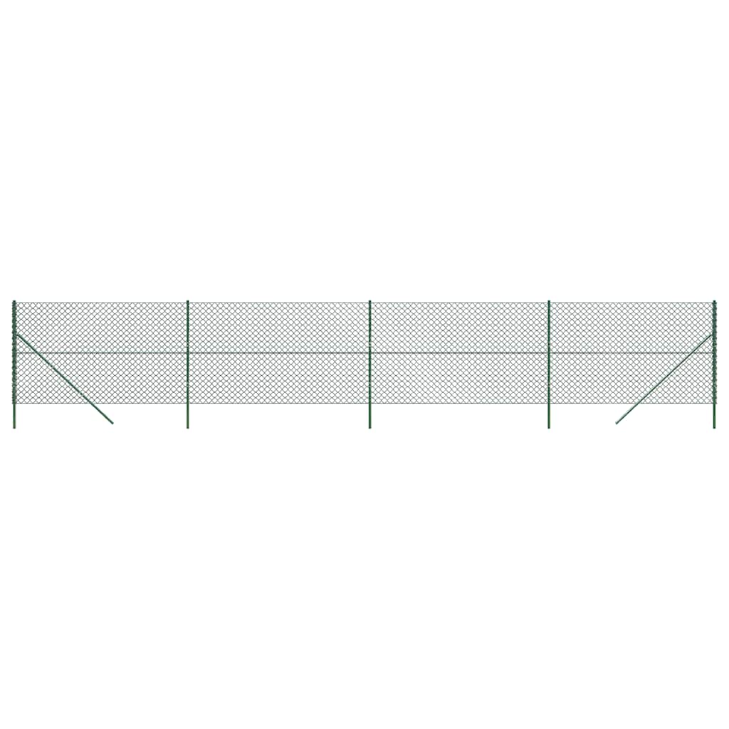 Vidaxxl-Maschenzaun 1,6x10 m grün