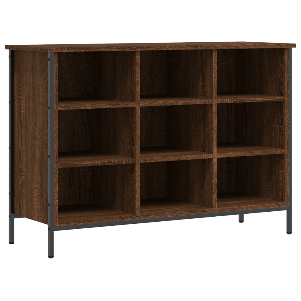Vidaxx Schuhschrank 100 x 35 x 70 cm, fertige Holzfarbe, braune Eiche