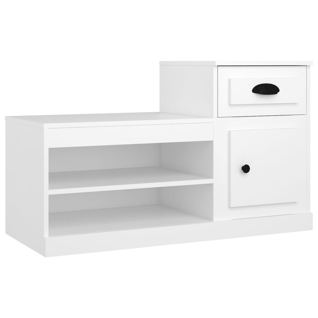 Vidaxx Schuhschrank 100x42x60 cm Holzwerkstoff weiß