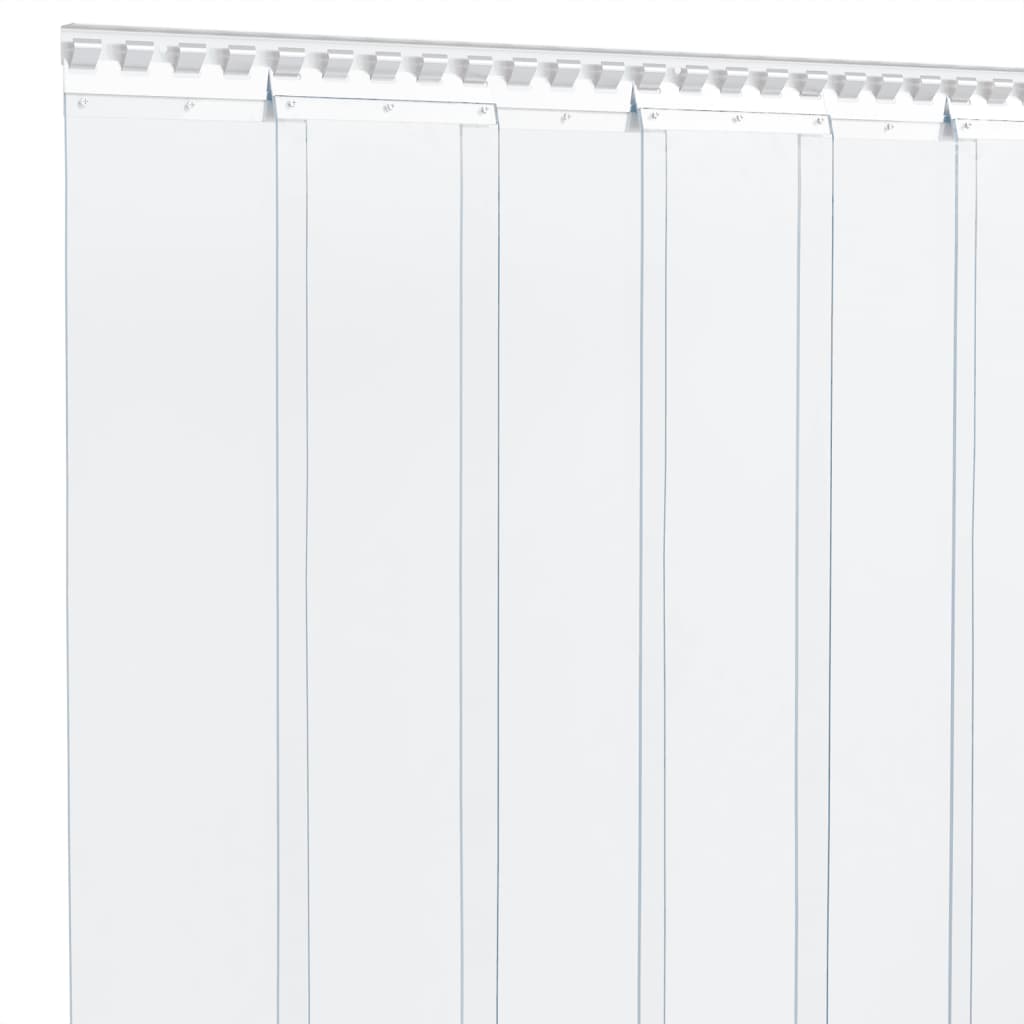 Vidaxx Türvorhang 300x2,6 mm 10 m PVC transparent