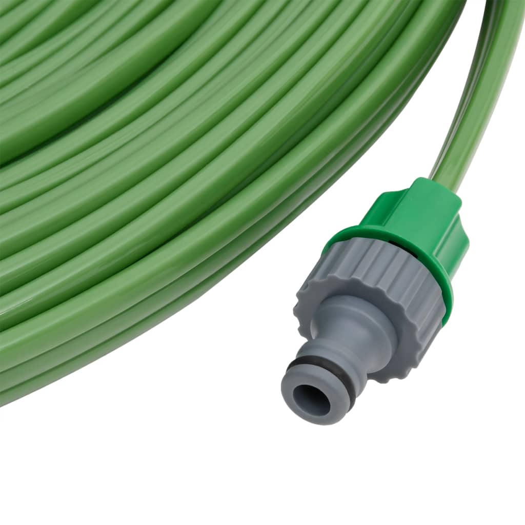 Vidaxl Sprühschlauch 3-Rohr PVC 7,5 m grün