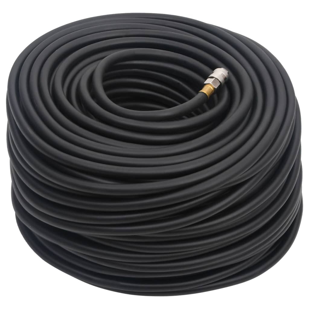 Vidaxx Luftschlauch Hybrid 0,6'' 20 m Gummi und PVC schwarz