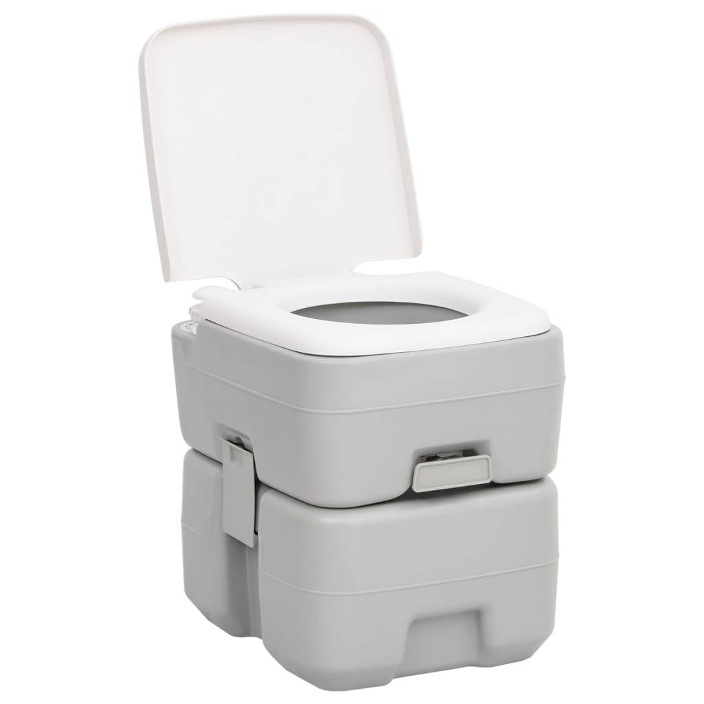 VidaXL Campingtoilette und Waschbecken tragbar