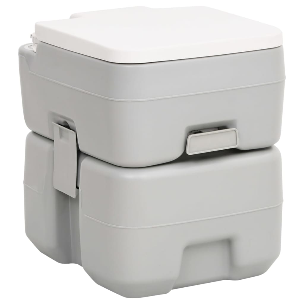 VidaXL Campingtoilette und Waschbecken tragbar