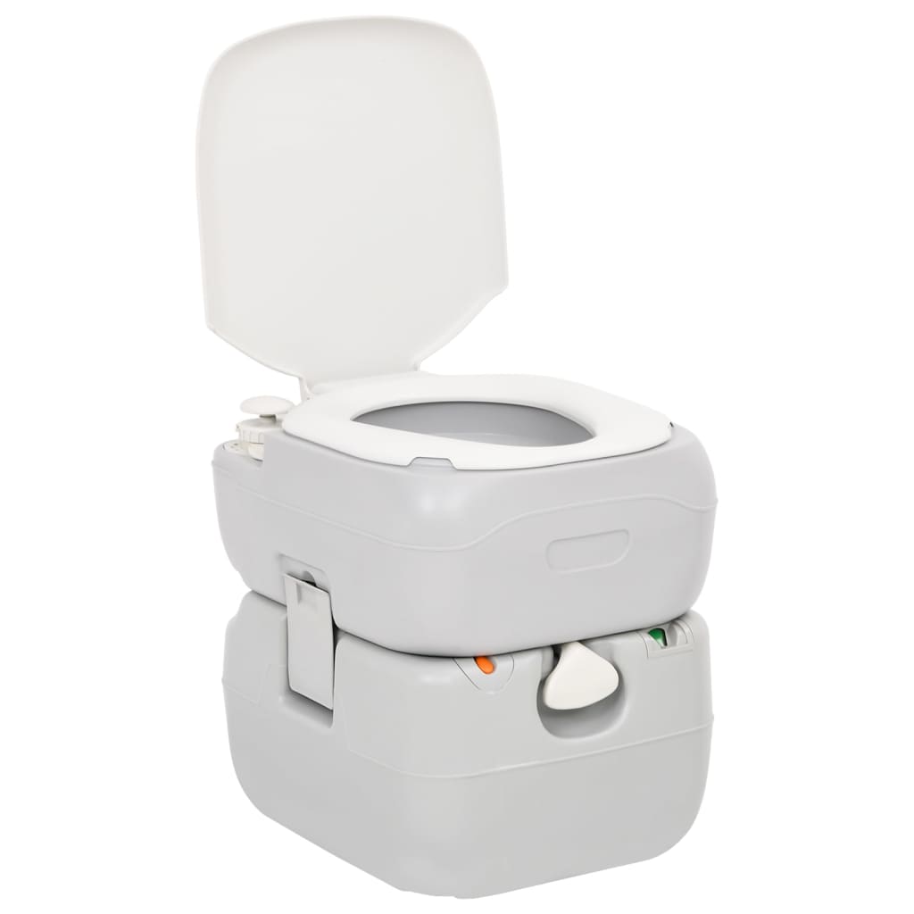 VidaXL Campingtoilette und Waschbecken mit Wassertank