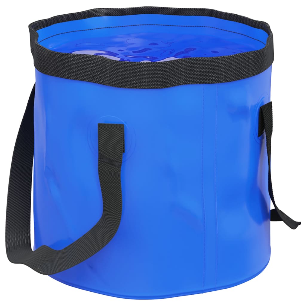Vidaxl Emmers 2 PCs falten 30 l PVC Blau