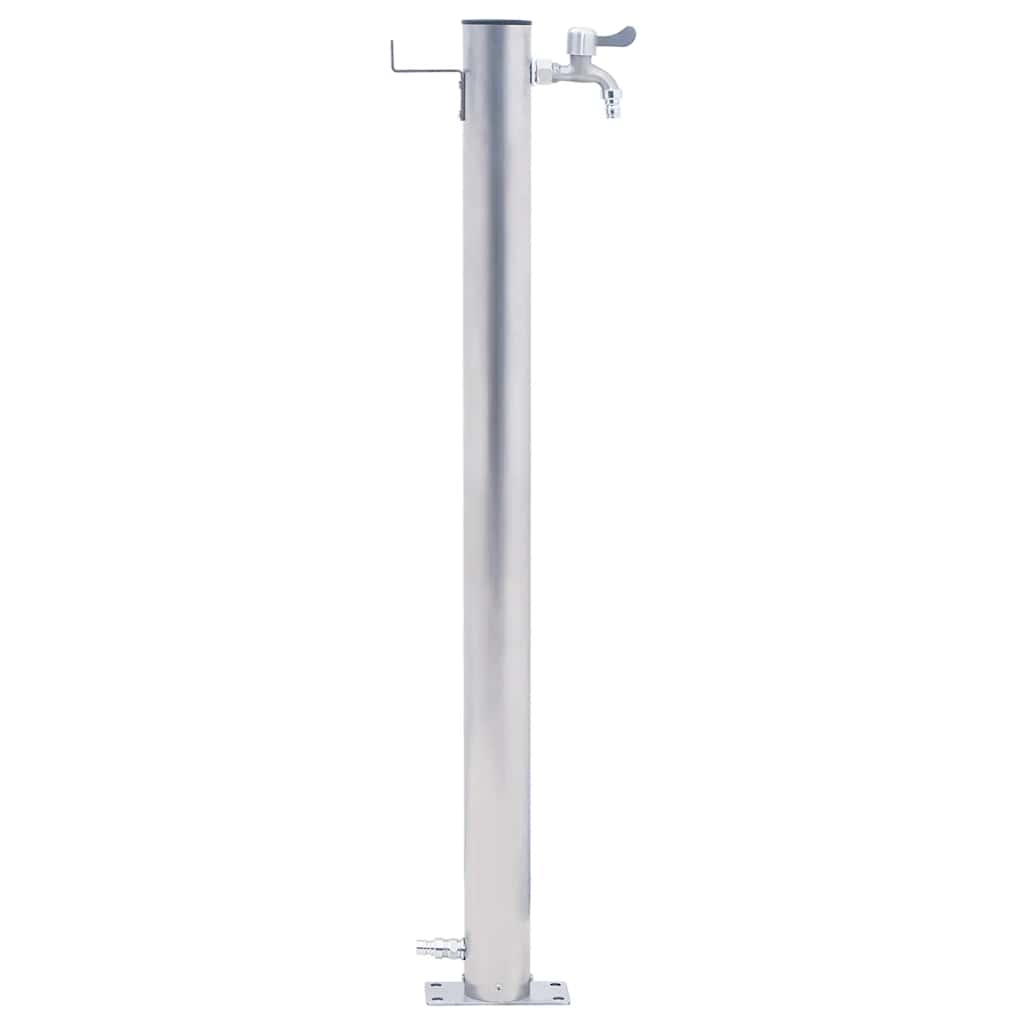 Vidaxx Wassersäule rund 40 cm Edelstahl
