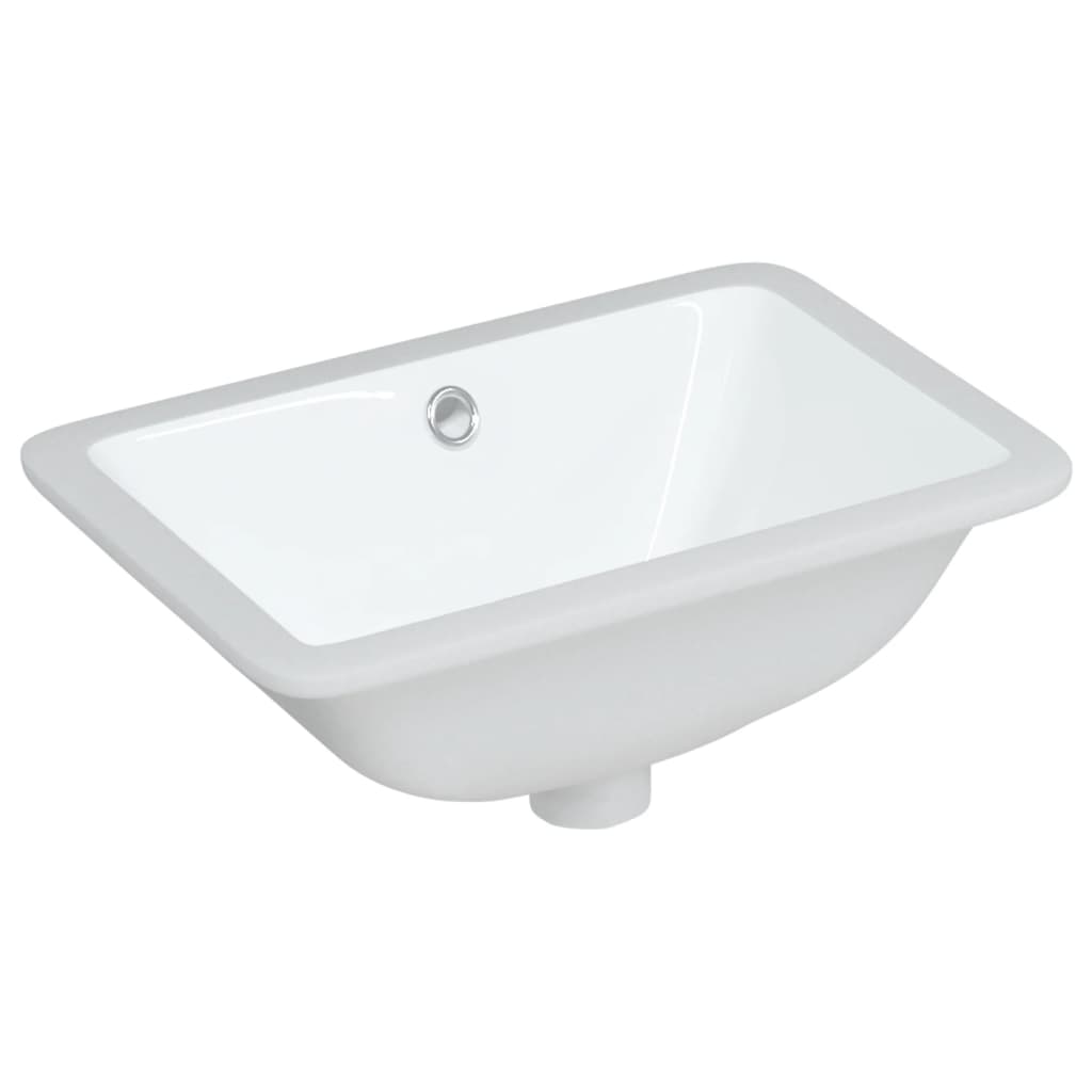 Vidaxx Rechteckwaschtisch 41,5x26x18,5 cm Keramik weiß