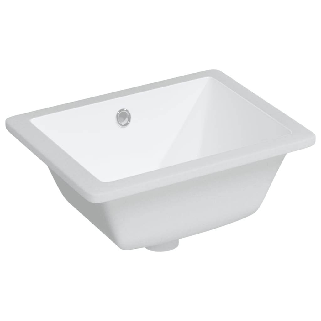 Vidaxx Rechteckwaschbecken 39x30x18,5 cm Keramik weiß