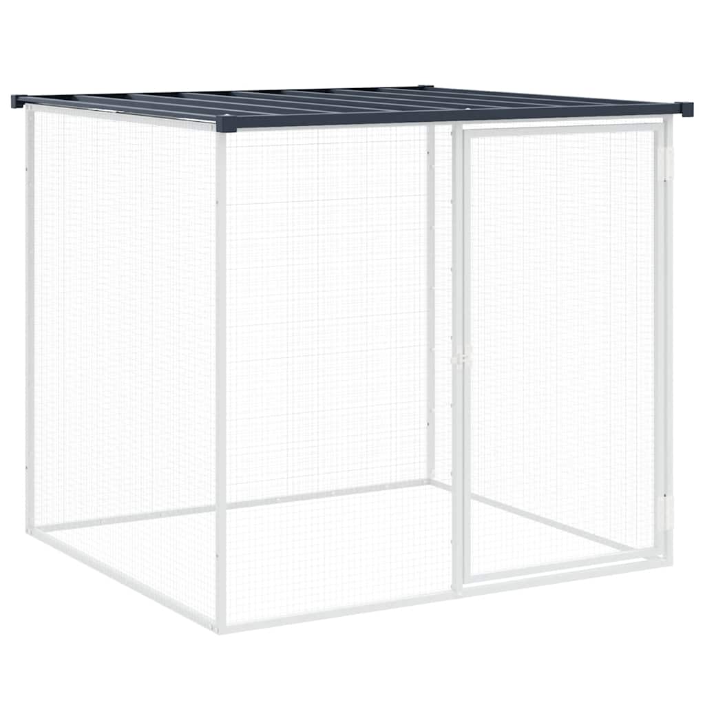 Vidaxx Hühnerstall mit Dach 103x98x90 cm verzinkter Stahl Anthrazit