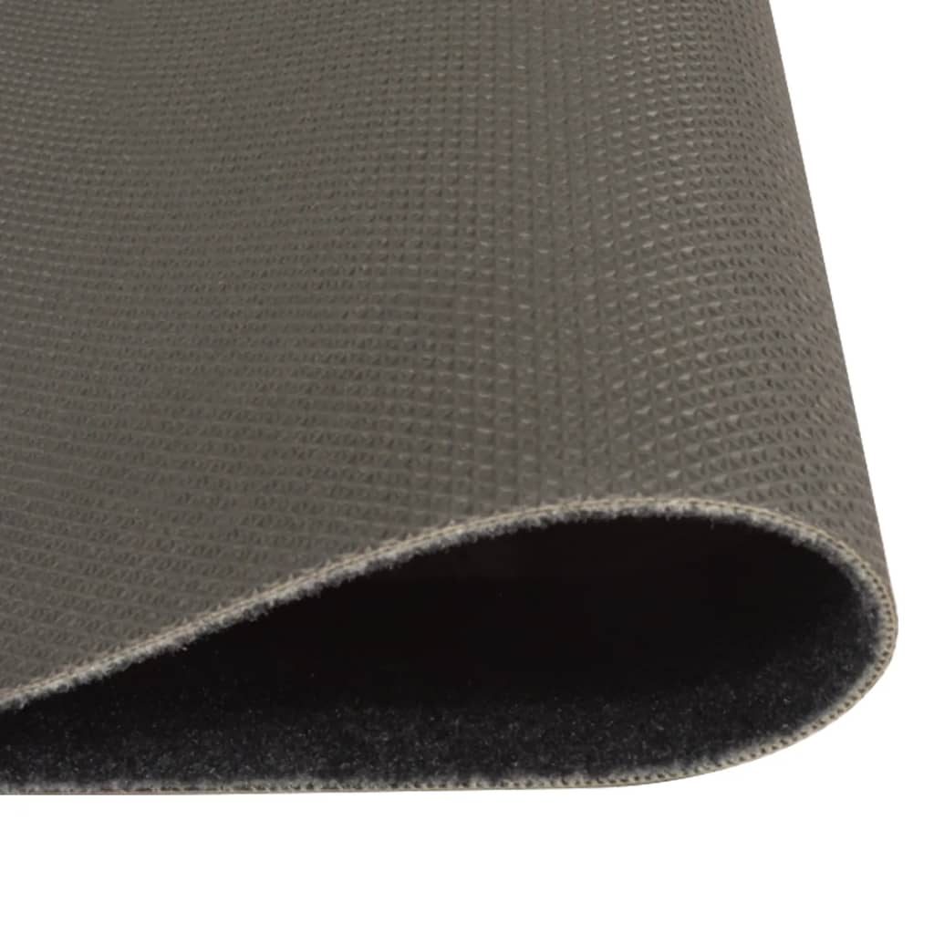Vidaxx Küchenmatte waschbar Kaffeedruck 60x180 cm samtschwarz