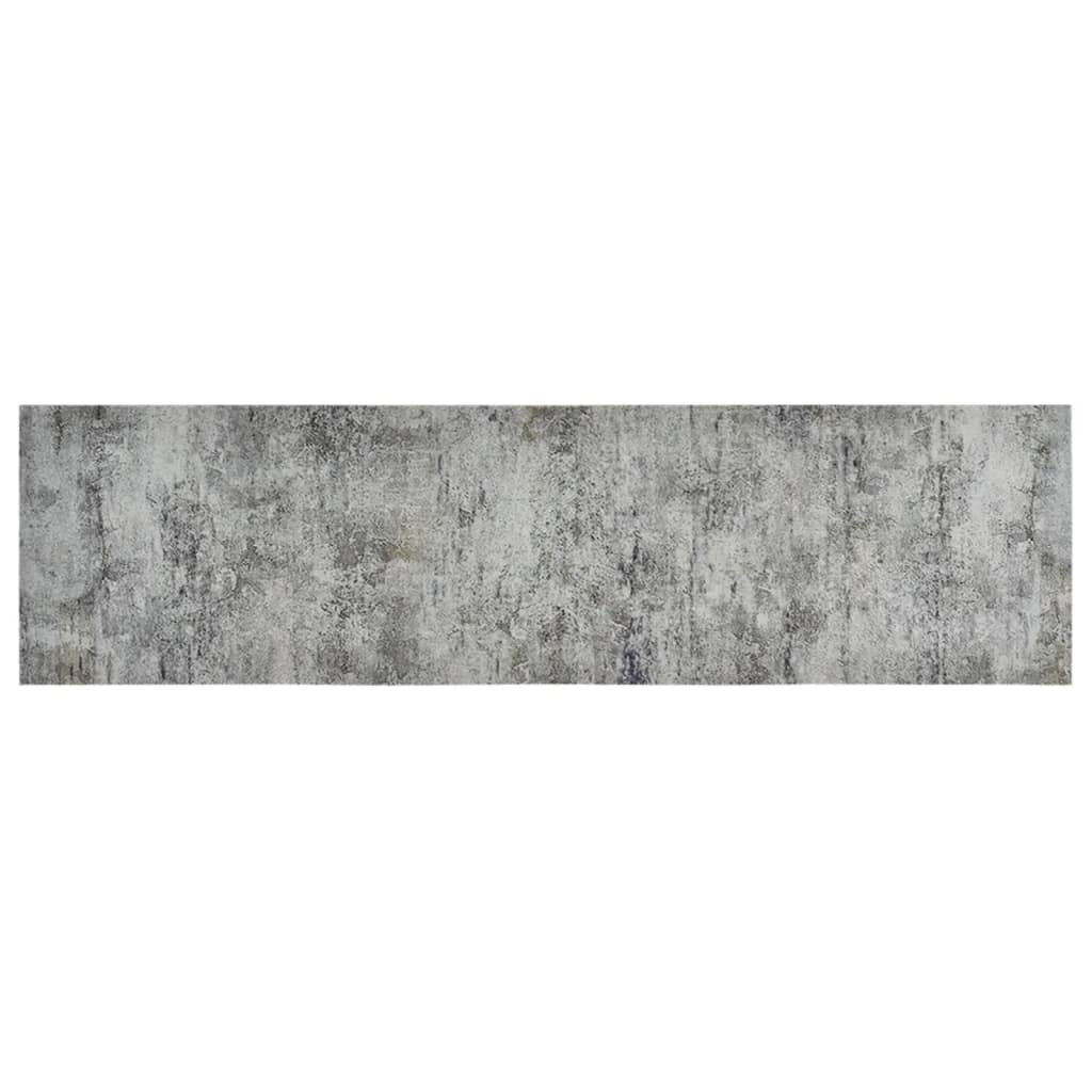 Vidaxx Küchenmatte waschbar Betondruck 45x150 cm Samt