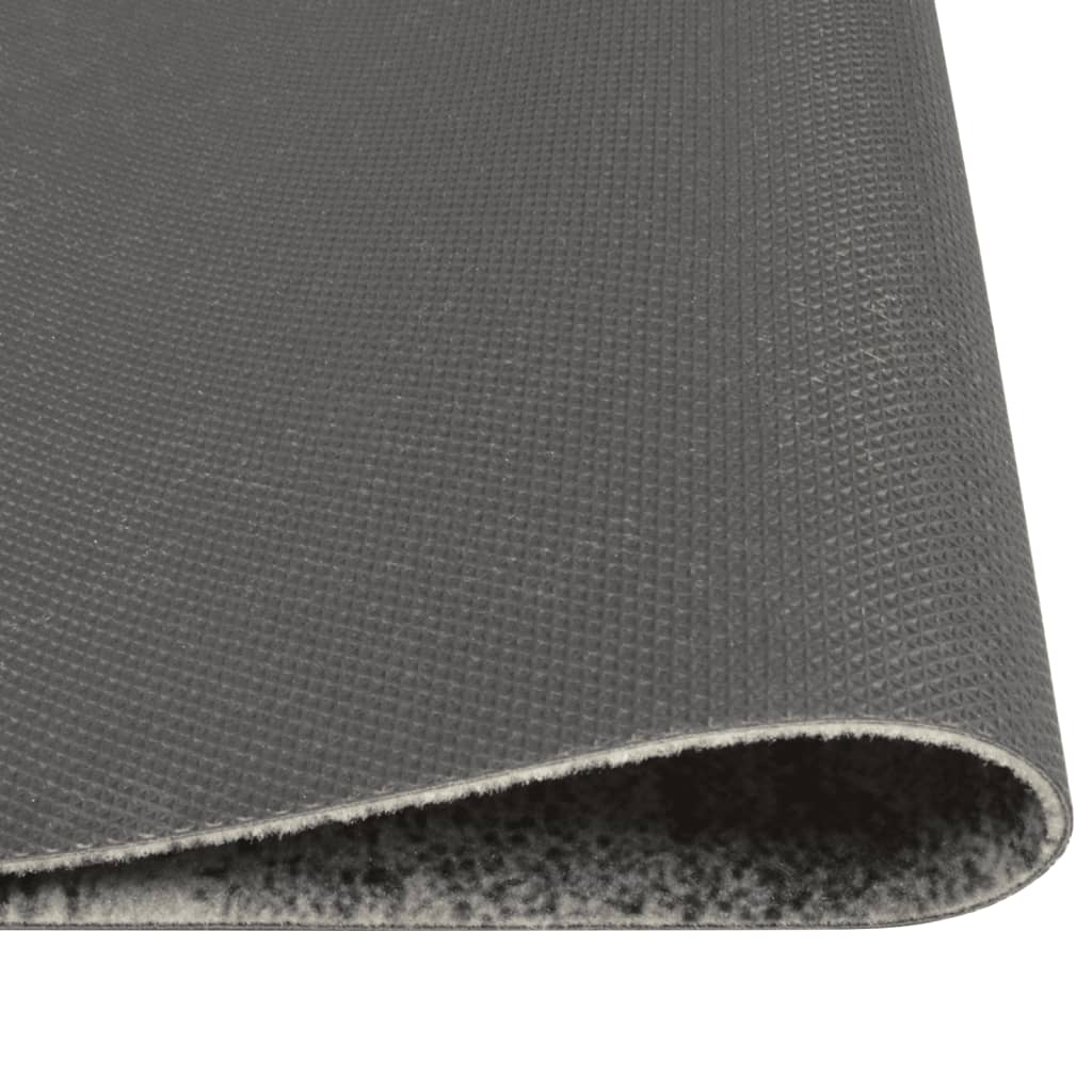 Vidaxx Küchenmatte waschbar Betondruck 45x150 cm Samt