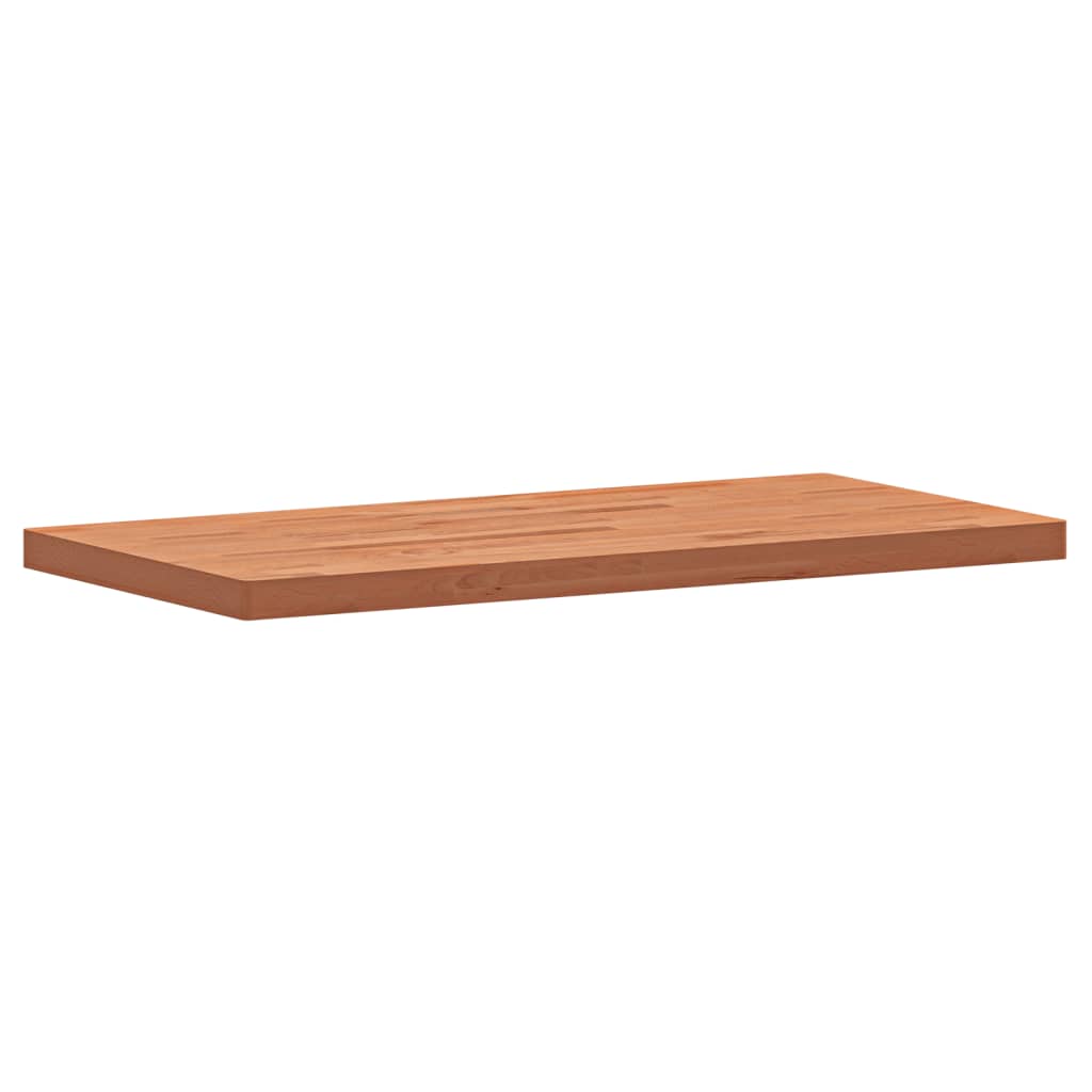 VidaXL Waschtischplatte 100x50x4 cm massives Buchenholz