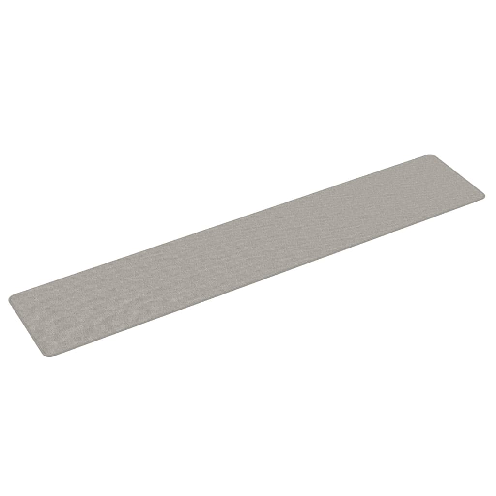 Vidaxx Teppichläufer 50x250 cm Sisal-Optik Taupe