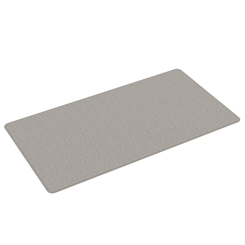 Vidaxx Teppichläufer 80x150 cm Sisal-Optik Taupe