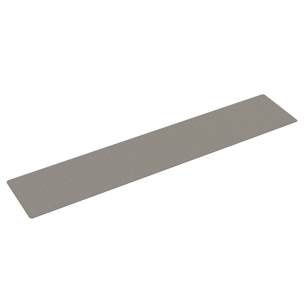 Vidaxx Teppichläufer 80x400 cm Sisaloptik silberfarben