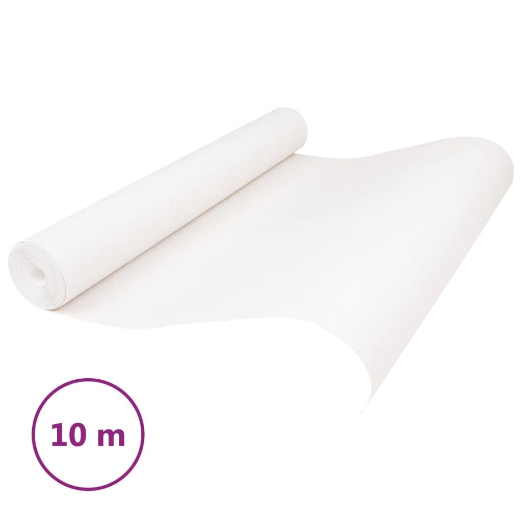 VidaXL Vliestapete 3D Uni 10x0,53 m Grau
