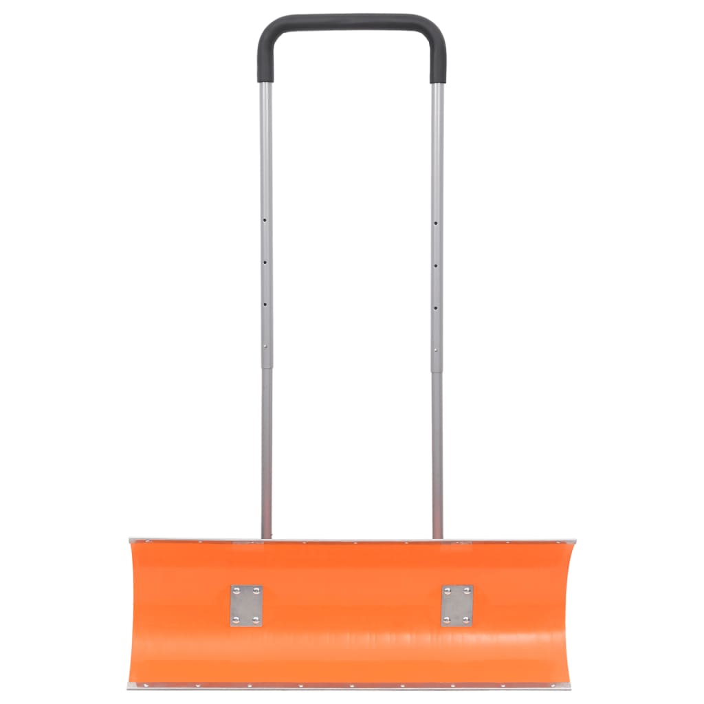 Vidaxx Schneeschaufel mit ausziehbarem Stiel 96 cm orangefarbener Klingenstahl