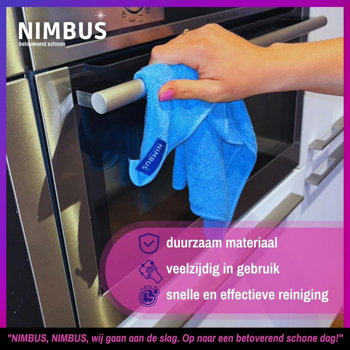 Nimbus magisches Reinigungstuch | 5 Stück