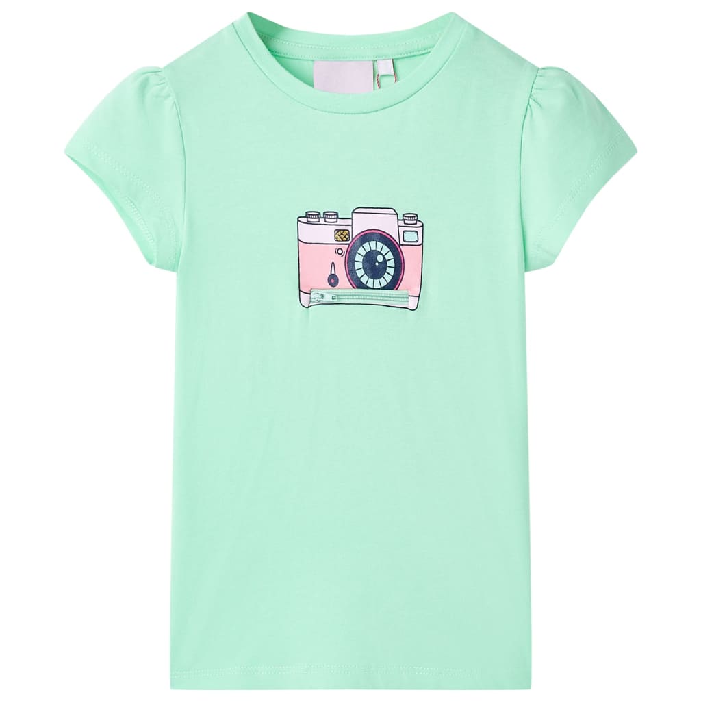 VidaXL Kindershirt 140 hellgrün