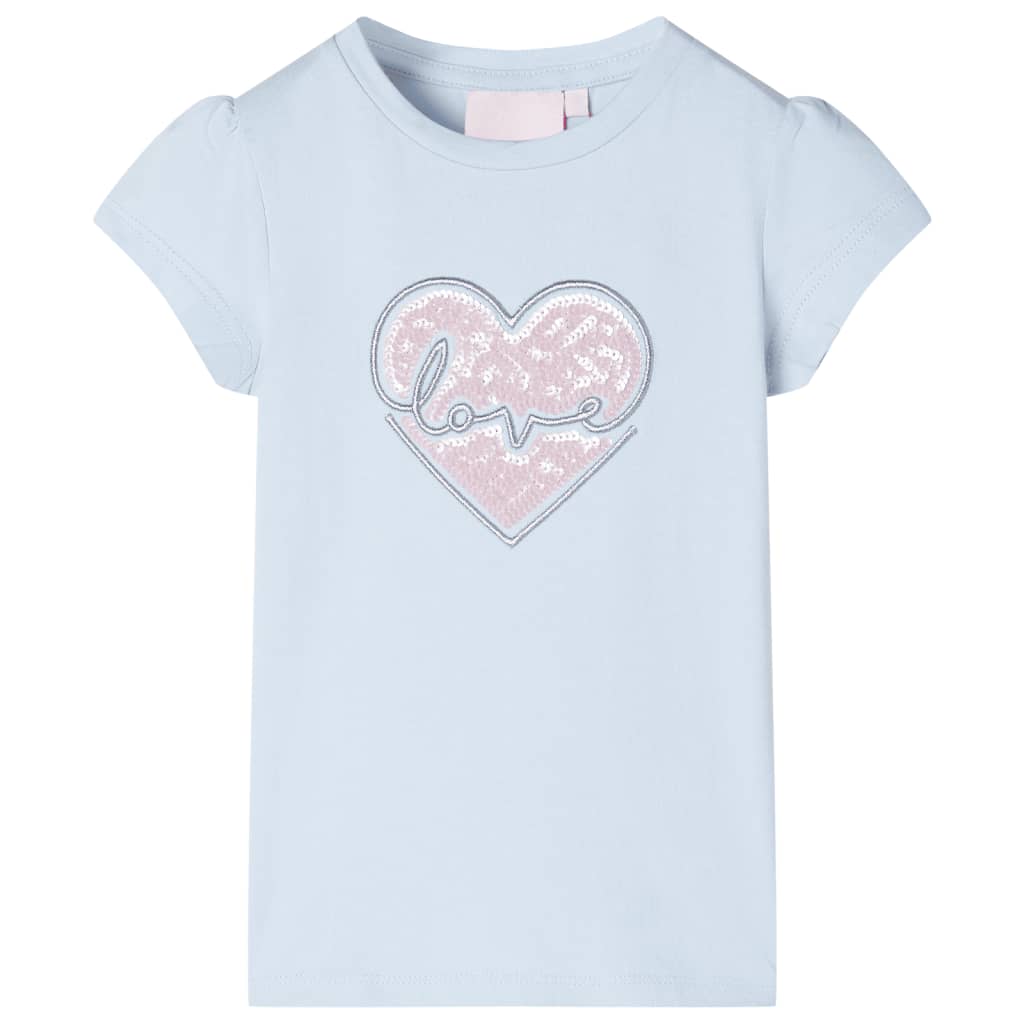 VidaXL Kindershirt 92 Hellblau