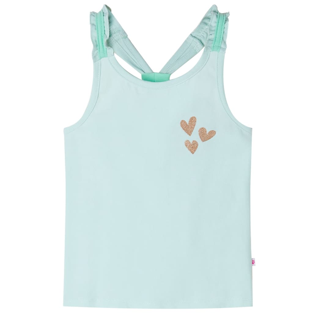 VidaXL Kinder-Top 140 helles Mint