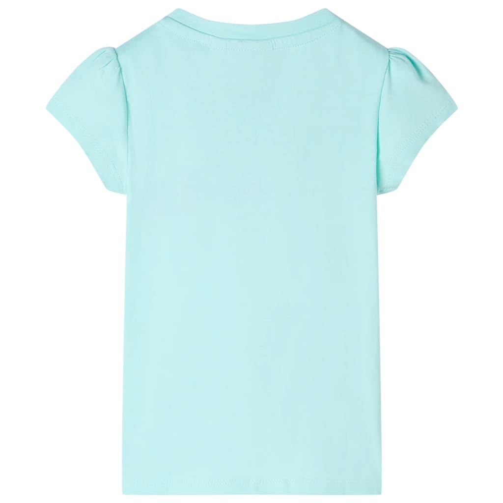VidaXL Kindershirt 92 Hellseeblau