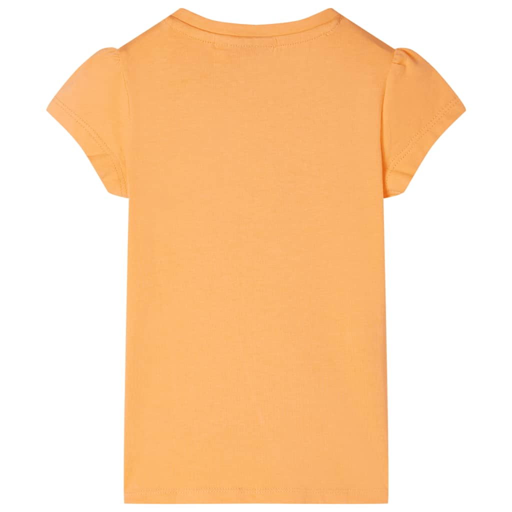 VidaXL Kindershirt 116 leuchtendes Orange